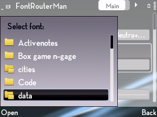 Hướn dẫn đổi Font chữ đơn giản bằng pm FontRouterMan trên s60v3 - SunThien.Com